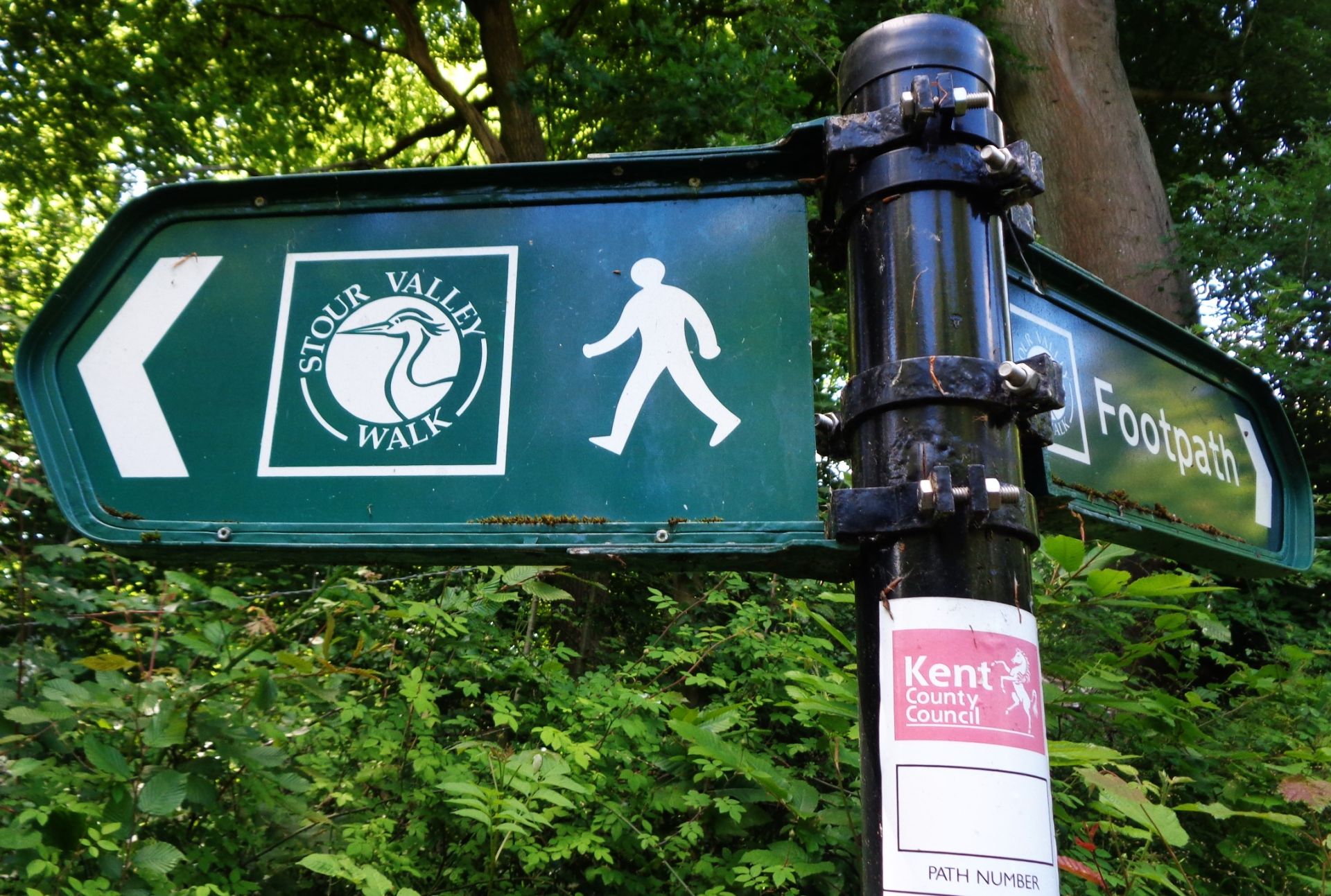 Stour Valley Walk signage